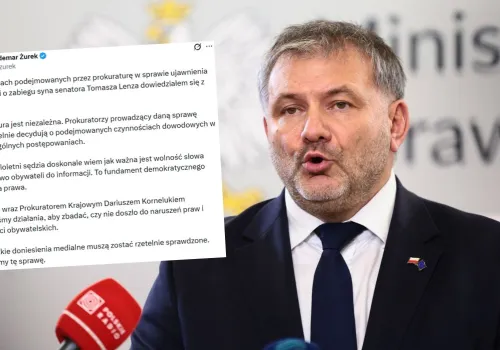 Minister Żurek też jest zdziwiony, że prokuratura trzepała dziennikarzy ujawniających aferę, a nie aferę