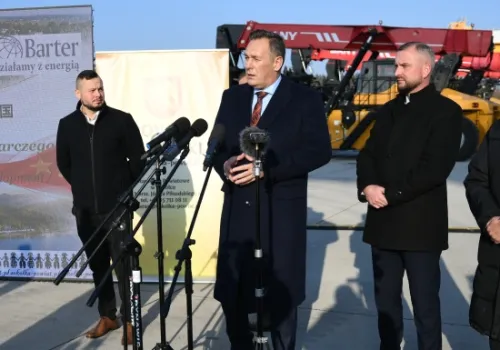 Pilotażowy transport towarów, konferencje, rozbudowa terminalu i wymiana młodzieży. Plany władz powiatu sokólskiego na współpracę z Chinami