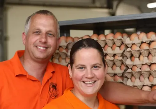 Zaczęli od kur w cudzym sadzie. Płacili od każdego sprzedanego jajka, dziś sprzedają 4,5 mln jaj rocznie
