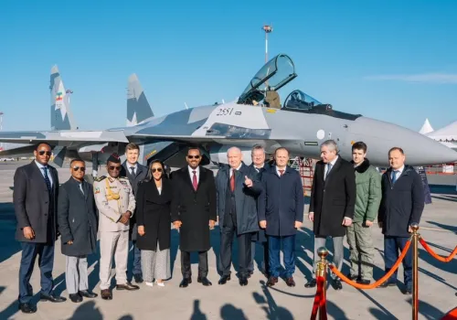Etiopia odbiera Su-35S. W tle dostawy S-400 Triumf