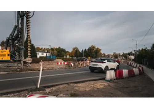Od czwartku zmiany na Olsztyńskiej. Samochody pojadą tymczasową drogą
