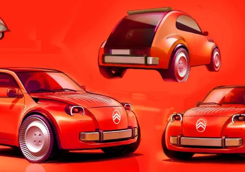 Citroën zdradził kulisy projektowania nowego 2CV. Dlaczego odsłonięto tylne koła?