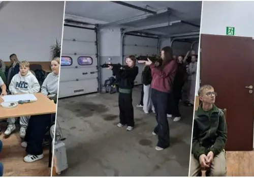 „Celne oko, chłodna głowa”. Harcerze wzięli udział w turnieju i zapoznali się z sytuacją na granicy