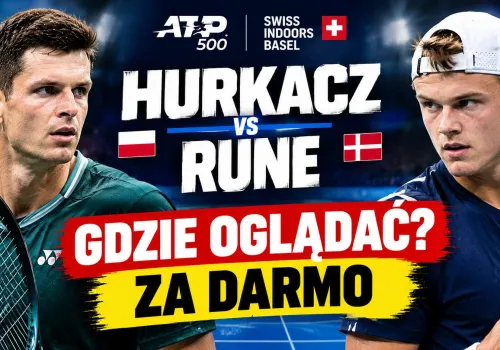 Hubert Hurkacz – Holger Rune: gdzie i o której oglądać? Transmisja za darmo?