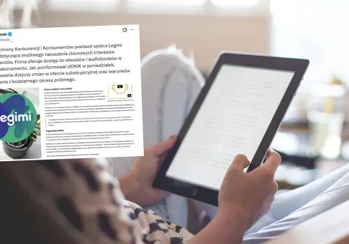 UOKiK sprawdza, dlaczego Legimi tak kreatywnie zmieniało klientom zasady w trakcie trwania umowy