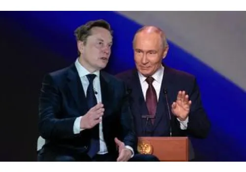 Putin zachwycony Muskiem. "Genialny człowiek"