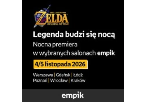 Nocna premiera The Legend of Zelda Ocarina of Time w Empiku. Na graczy czeka niespodzianka!