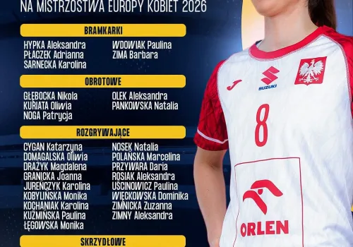 Piłka ręczna: Znamy szeroki skład na ME 2026 Kobiet w piłce ręcznej