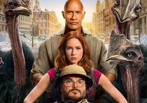 Jumanji: Wielka ucieczka na zwiastunie! Dwayne Johnson zakocha się w Jacku Blacku?