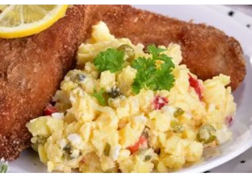 Sałatka zamiast gotowanych ziemniaków. Czeska wersja jest dużo lepsza od Kartoffelsalat