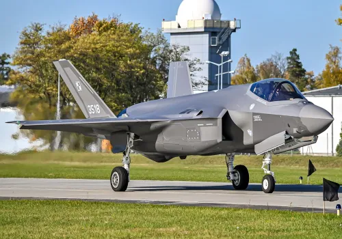 MON: 10. F-35 „Husarz” wylądował w Polsce