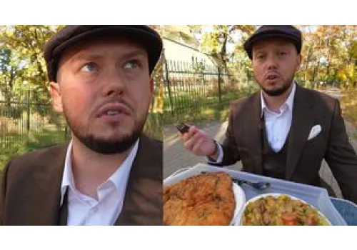 Książulo zjadł OLBRZYMIĄ porcję jedzenia za grosze. "Jak dla świń"