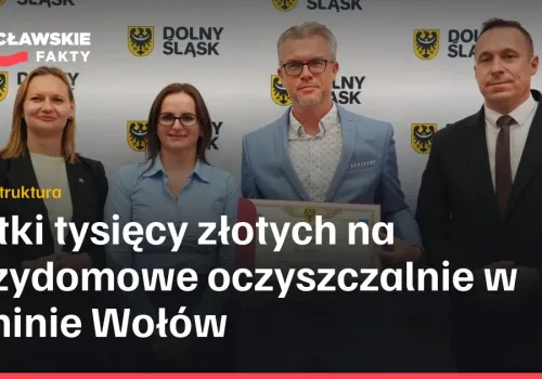 Setki tysięcy złotych na przydomowe oczyszczalnie w Gminie Wołów