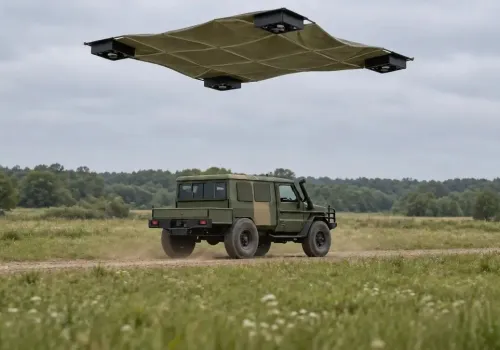 Zmylić radary i ukryć pozycje wojsk. Tak działa latający kamuflaż Air Cover