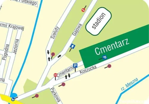 Zmieniona organizacja ruchu przy słupeckim cmentarzu
