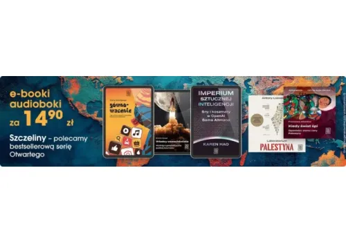 Promocje dnia – 29.10.2026: Szczeliny po 14,90 zł, Woblink do 14,99 zł, Ukraina, Albatros, Puzyńska, Moss, Mova, Jesień pełna historii, Śmialy