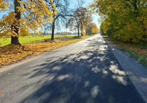 Bezpieczniej i wygodniej w gminie Gorzkowice. Remont drogi w Krośnie zakończony