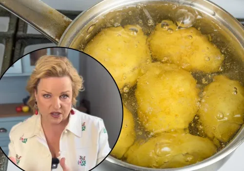 Gotujesz ziemniaki w ten sposób? Kiepski pomysł. Bosacka pokazała, co dzieje się w garnku