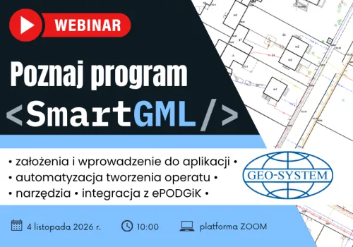 Poznaj program SmartGML podczas darmowego seminarium on-line