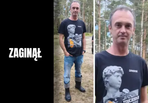 Miał jechać do Rzeszowa za pracą, ślad po nim zaginął. Policja poszukuje 43-letniego Tomasza Jańca