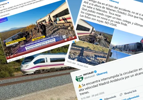 Po katastrofie w Hiszpanii. Poszukiwanie ofiar, strajk maszynistów
