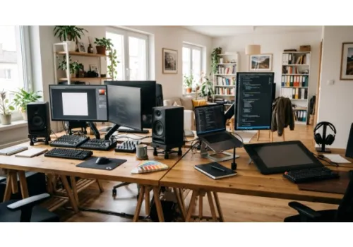 Domowe studio pro: jak przejść drogę od freelancera do mikro-agencji?