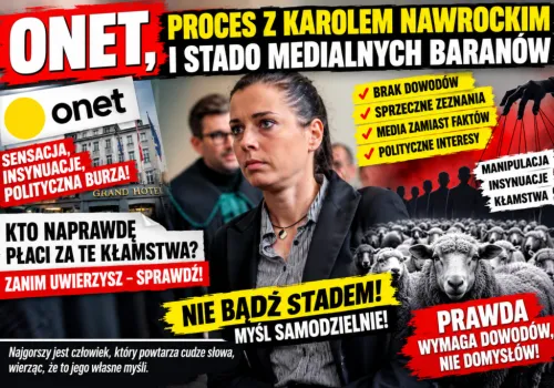 ONET, PROCES Z KAROLEM NAWROCKIM I STADO MEDIALNYCH BARANÓW