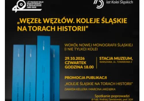 W Stacji Muzeum w Warszawie premiera książki o historii kolei