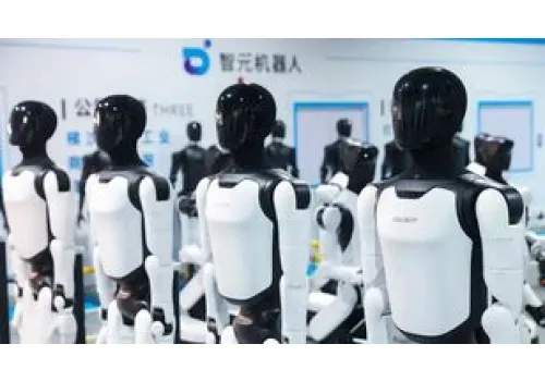 Rekord Guinnessa w Jinan. 110 humanoidalnych robotów zatańczyło razem