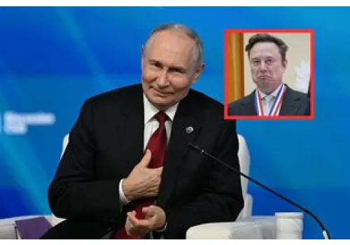 Kreml i Elon Musk współpracują. Putin jasno to powiedział