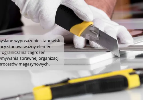 Noże bezpieczne w magazynie i logistyce – jak ograniczyć ryzyko skaleczeń podczas codziennej pracy?