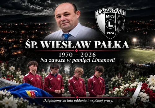 Limanovia pożegnała Wiesława Pałkę. Na trumnie spoczęła klubowa koszulka