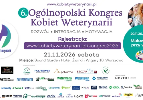 21 listopada w Warszawie – 6. Ogólnopolski Kongres Kobiet Weterynarii!!