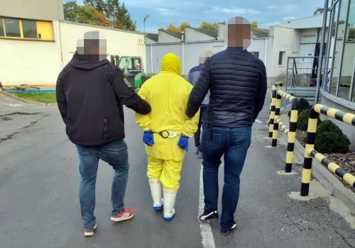 Uciekał przed więzieniem. Policjanci z Otwocka znaleźli go w pracy