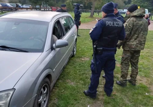 Zalew rumuńskich grzybiarzy na Podkarpaciu. Interweniowała policja