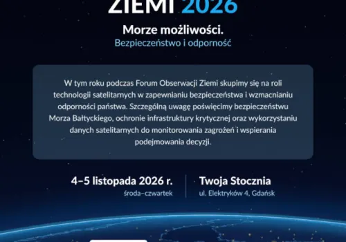 Zaproszenie na Forum Obserwacji Ziemi 2026