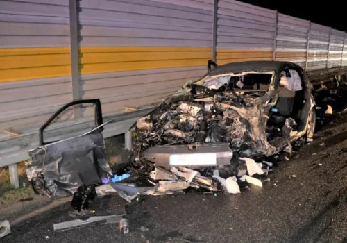 Pijany obywatel Niemiec spowodował wypadek na A1. Sąd zdecydował o areszcie