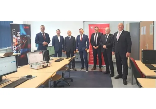 Przemysłowe systemy sterowania ABB trafiły do studentów Politechniki Wrocławskiej