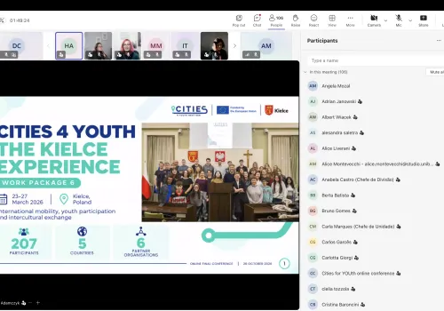 Pięć krajów, jeden cel - młodzi w centrum uwagi! Za nami finałowa konferencja „Cities 4 YOUth - Next Generation”