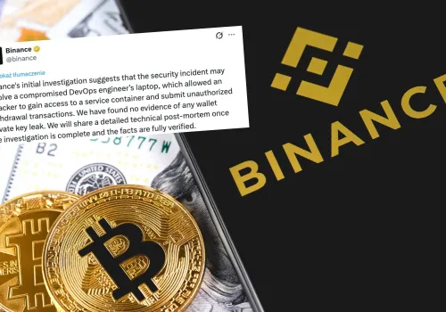 Największa giełda kryptowalut, Binance, padła ofiarą niespotykanego jak dotąd ataku hakerskiego