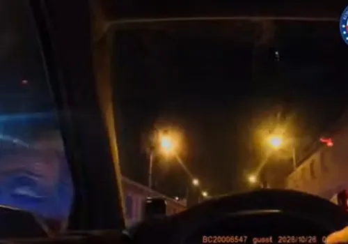 Pościg za odurzonym kierowcą po ulicach Szczecina. Nie posiadał uprawnień, ale miał marihuanę
