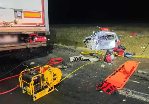 Miał 12 sekund na reakcję. Wjechał ciężarówką w forda, zginęły trzy osoby