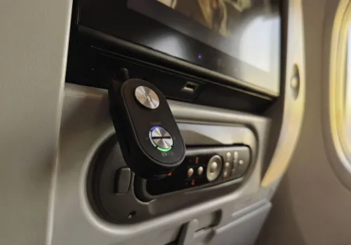 iFi Audio UP Travel Max - kieszonkowy nadajnik i odbiornik Bluetooth. Do auta i samolotu