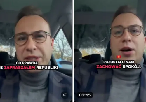 "Nie jest tak twardym żołnierzem PiS-u". Dziennikarz TVP o starciu z reporterem TV Republika