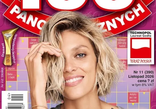 Anja Rubik została twarzą krzyżówek. Za nietypową okładką stoi ważna kampania społeczna