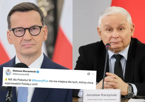 Morawiecki dołączył do krytyki Kaczyńskiego i zapewnia, że nie dopuści do polexitu