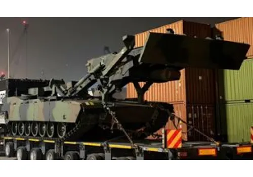 Kolejne M1110 JAB w Polsce. Są kluczowym wsparciem dla Abramsów