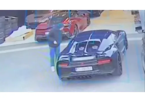 Ukradł i uszkodził Bugatti. Mate Rimac chciał odwieźć go do domu