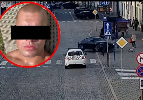 Konrad L. z zarzutami po wypadku w Nowym Sączu. Wyszedł za poręczeniem 250 tys. zł