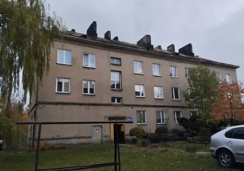 Żychlin. Sytuacja po pożarze na Narutowicza. Wszyscy mieszkańcy wrócili już do domów